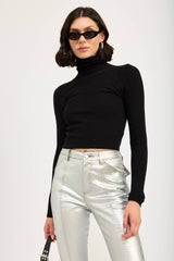 Arlo Ribbed Turtleneck