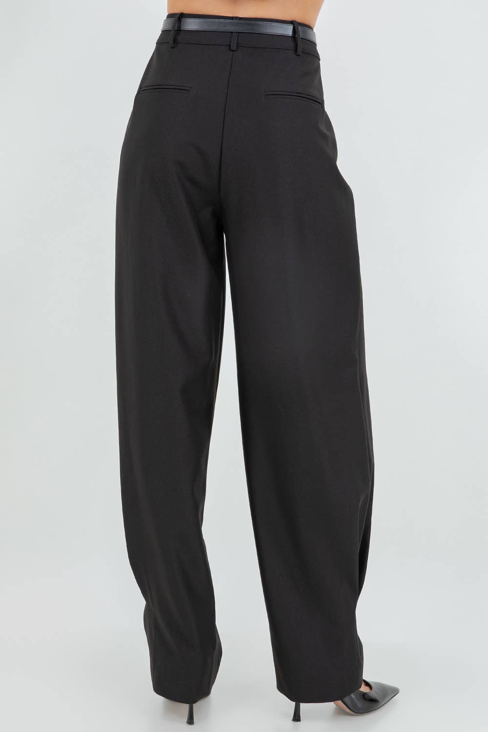 Madison Pleated Barrel Pants