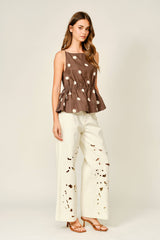 Embroidered Pants