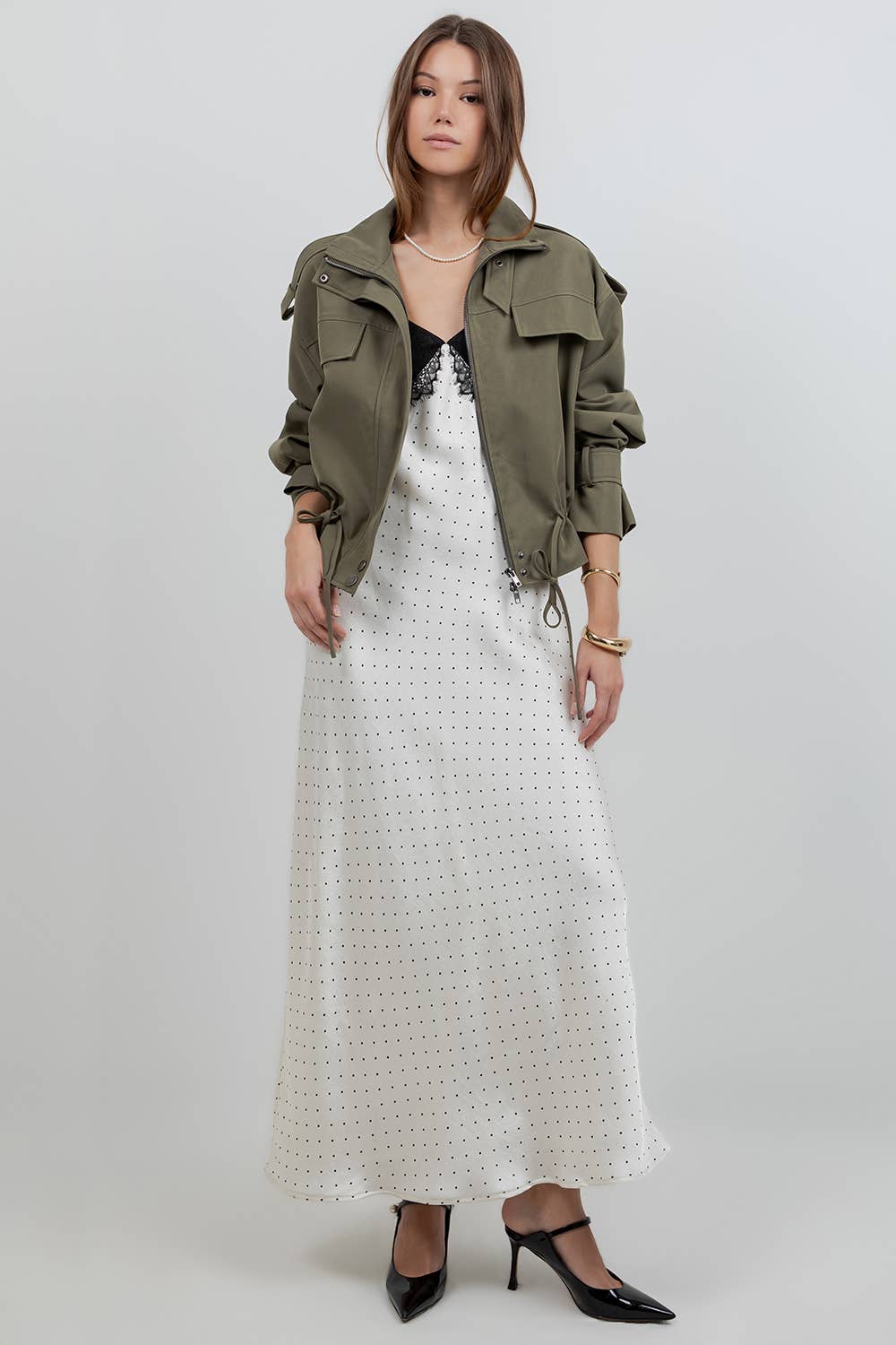 Utility Mode Olive Jacket