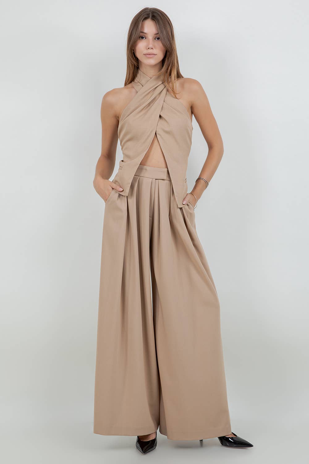 Amara Pleated Trousers