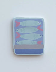 Tinned Fish Die-Cut Sticky Notepad