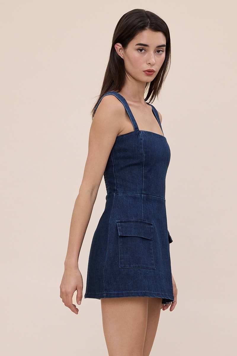 Denim Mini Dress