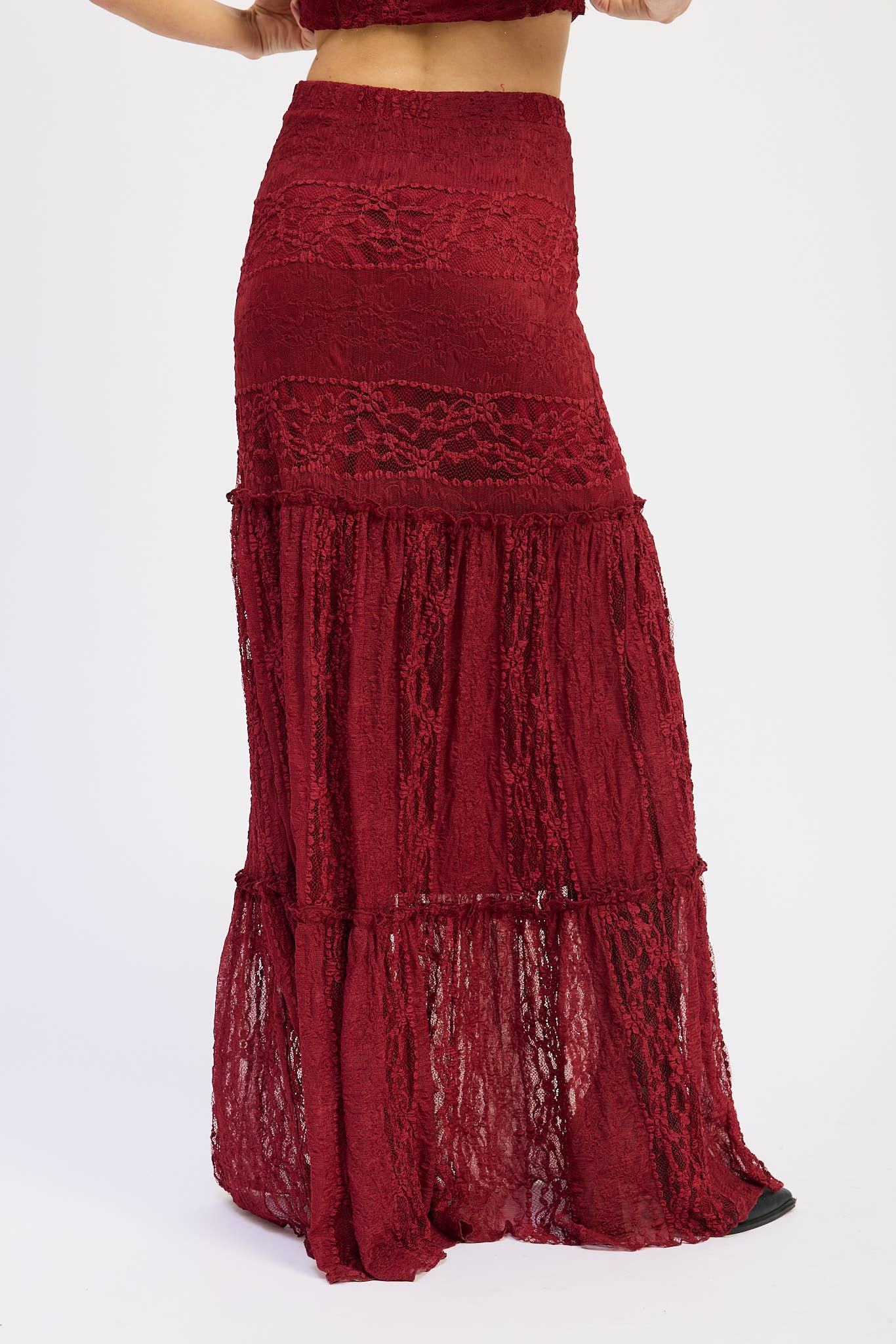 Lace Tiered Set - Sold Separately