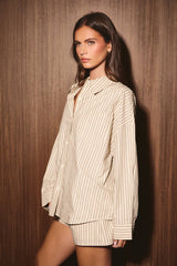 Maren Striped Button-Down