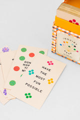 Plaid Inquiry Card Deck