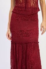 Lace Tiered Set - Sold Separately