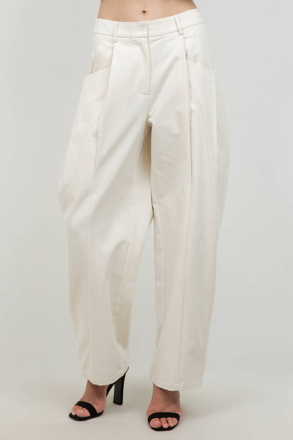 Avery Ivory Barrel Pants