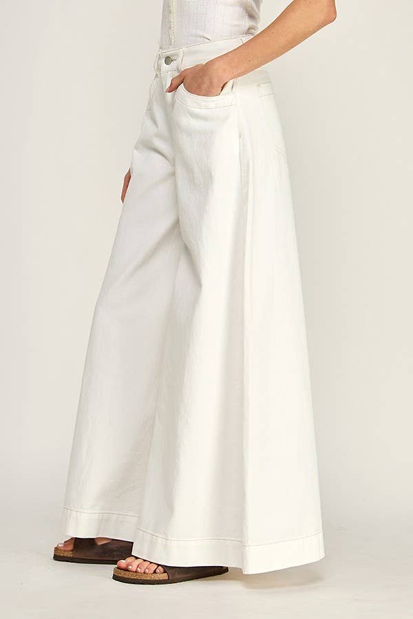 Mid Wide Leg Jeans