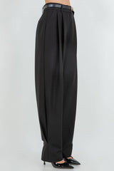 Madison Pleated Barrel Pants