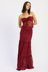 Lace Tiered Set - Sold Separately