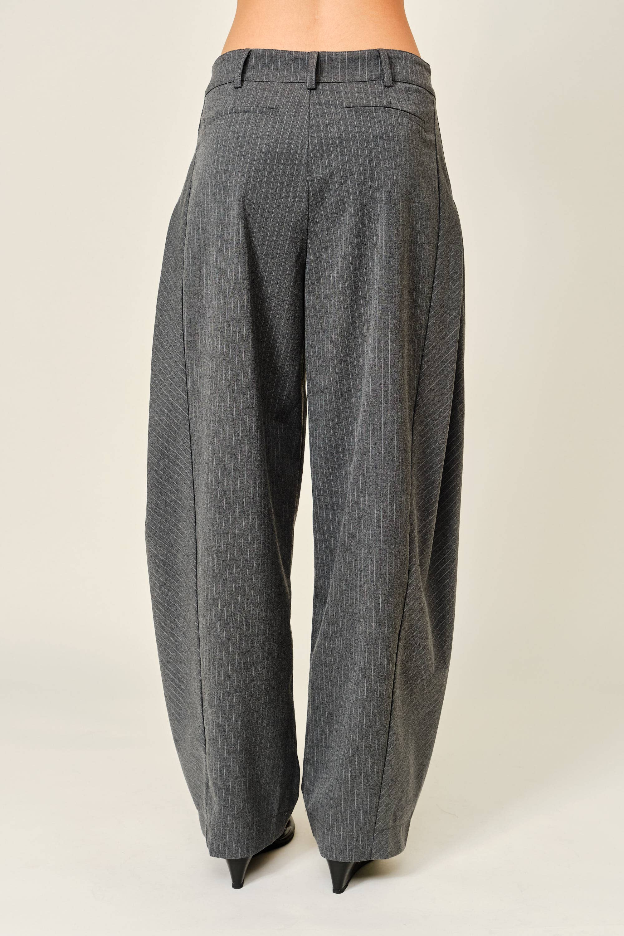 Stripe Barrel Pants