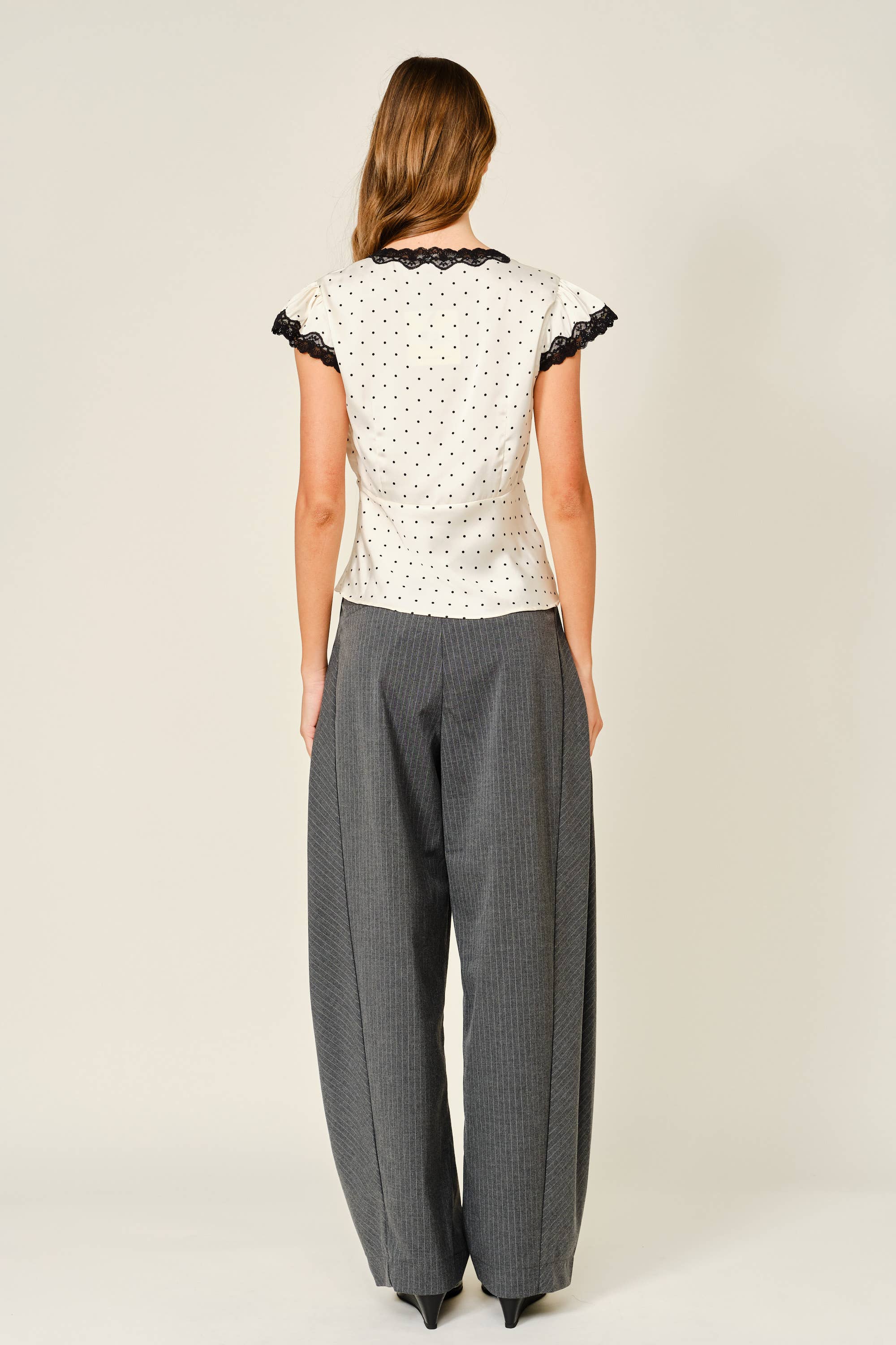 Stripe Barrel Pants