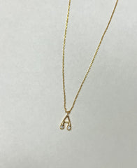 Initial Pendant Necklace