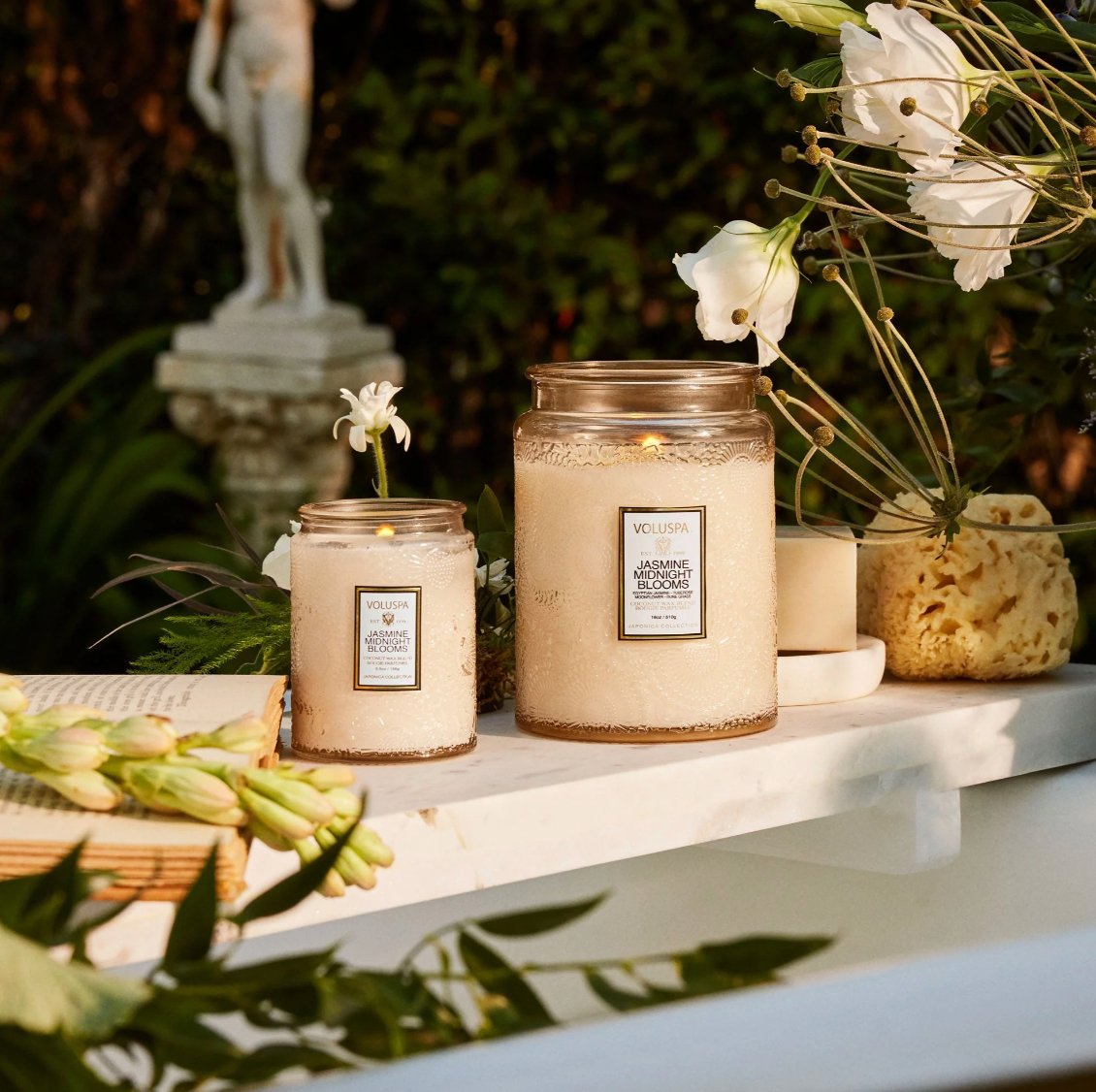 Jasmine Midnight Blooms Small Jar Candle