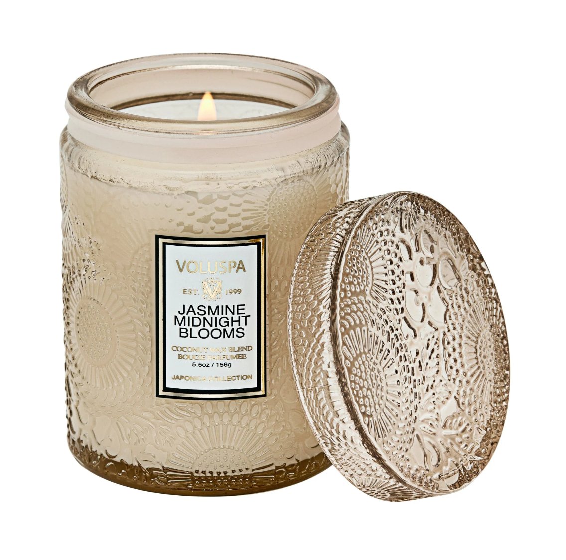 Jasmine Midnight Blooms Small Jar Candle